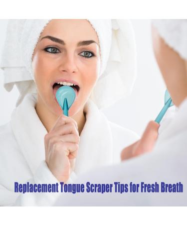 Tongue Scraper Attachment Replacement for Waterpik Water Flosser Replacement Tips for Waterpik Water Flosser 6 PCS 6 Tongue Scraper Attachment - Buy Online on GoSupps.com