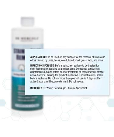 Dr. Mercola Pet Stain and Odor Remover 24 FL oz - Safe for Pets & Children | International Shipping Available - Buy Online on GoSupps.com