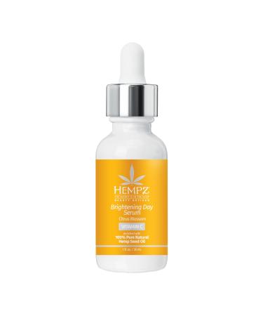 Hempz Citrus Blossom Facial Serum Beauty Actives with Vitamin C for dull skin with brown spots for men and women 1oz
