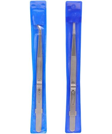 Byutfa Stainless Steel Jewelry Tweezers - Straight & Curved Lace Multi-Purpose Tool for Gems & Diamonds - Buy Online on GoSupps.com