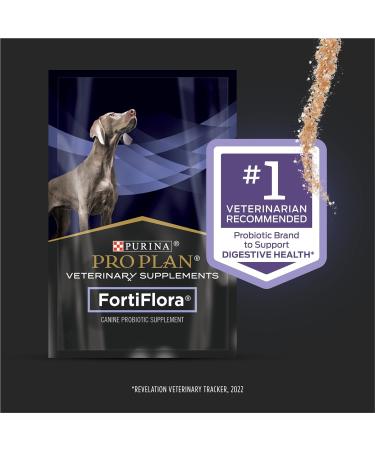 Purina Pro Plan Fortiflora Plus Probiotic+Prebiotic Dog Supplement Synbiotic Action Canine Supplement 1 Pack - 30 ct. (30 x 2gr) 1 Pack - Buy Online on GoSupps.com