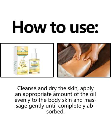  JASUBAI Beauty Body Oil for Women - Firming & Firming Collagen Oil - Skin Firming Oil for Loose Skin - Nourishing & Firming Bust Oil - Buy Online on GoSupps.com