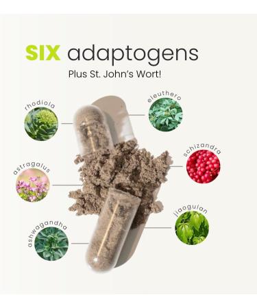 Solle Naturals Adaptable 180 Capsules - Vegan Nutritional Supplement for Stress Support Stamina Immunity Support and Mood Regulation - Buy Online on GoSupps.com