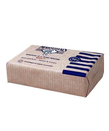 Le Petit Marseillais Savon Brut - Unscented French Marseille Soap Bar 10.5 oz - Buy Online on GoSupps.com