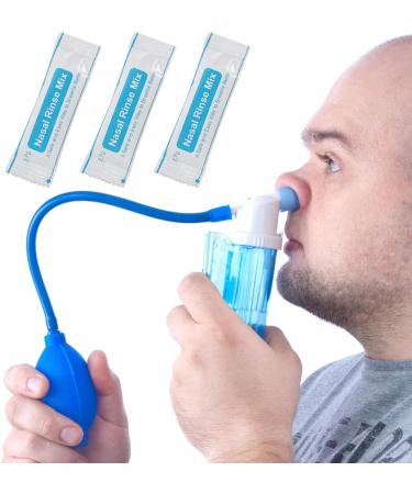 Nasal Rinse Salt Nose Irrigation Salt 60 Sachets sinus rinse salt Sachets Nasal Salt for Nose Wash Relief - Buy Online on GoSupps.com
