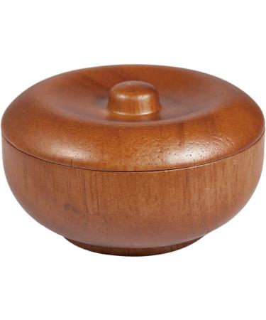 Frcolor Wooden Hairdressing Bowl & Shaving Mug - Premium Foam Shell for Men | Eco-Friendly Bamboo Shaving Accessories - Buy Online on GoSupps.com