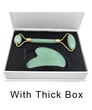 Buy MESKEL Gua Sha Scraper Board & Jade Roller - Anti-Wrinkle Massage Tool Gift Set - Natural Pink Crystal - International Shipping - Buy Online on GoSupps.com