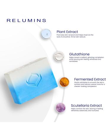 Relumins Night Recovery & Self-Love Glow Set Gluta1000 Capsules Repair Lotion AHA Serum & Cleansing Soap - Hydration Radiant Appearance Smooth Texture Daily Skincare Bundle Routine for Women - Buy Online on GoSupps.com