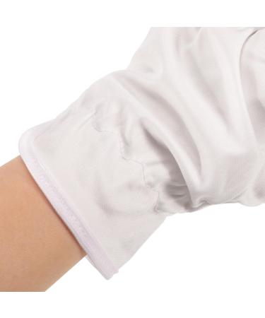 Veemoon 6 Pairs Jewelry Gloves Microfiber White Cotton Gloves for Art Handling Dry Hands Women Men Cloth Working Serving Anti Static Jewelry Silver Inspection Gloves - Buy Online on GoSupps.com