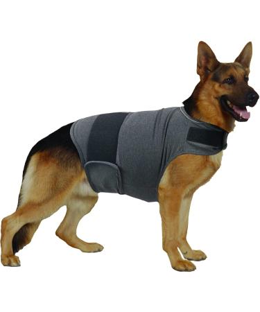 QIYADIN Dog Comfort Dog Anxiety Relief Coat, Breathable Shirts for Dogs, Dog Anxiety Vest Jacket Warp, Puppy Anxiety Calming Vest Wrap (XL)