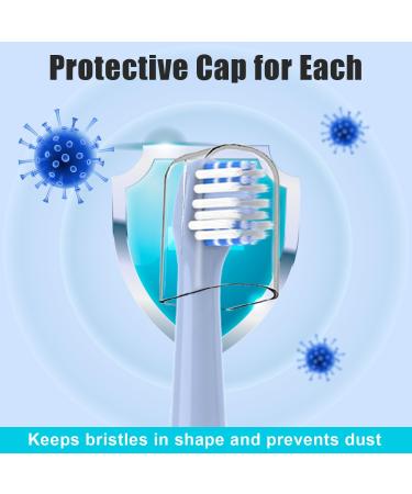 Buy SAREAL Replacement Toothbrush Heads for Colgate hum 10 Pack Compatible Smart Battery Electric Toothbrush Heads | International Shipping Available - Buy Online on GoSupps.com