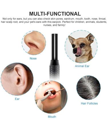 Eutuxia Ear Cleaning Endoscope with LED Light & Wax Removal Tool - Android iOS Tablet & Computer Compatible. Digital Otoscope Inspection Camera with Adjustable LEDs & Waterproof Cable - Buy Online on GoSupps.com
