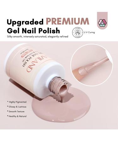 Saviland 4 In 1 Gel Nail Polish & Nail Polish & Dipping & Acrylic Powder Set- Dark Nudes Gel Polish U V Gel Nail Polish Soak-off Nail Art Gel Polish Gel Nail Kit for Home DIY Nail Salon - Buy Online on GoSupps.com