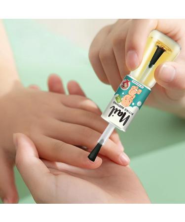 Buerfu Stop Nail Biting Polish | 10ml Anti-Biting Nail Polish Liquid Mild and Safe Nail Care Tool for Kids Adults Newborns and Teens - Buy Online on GoSupps.com