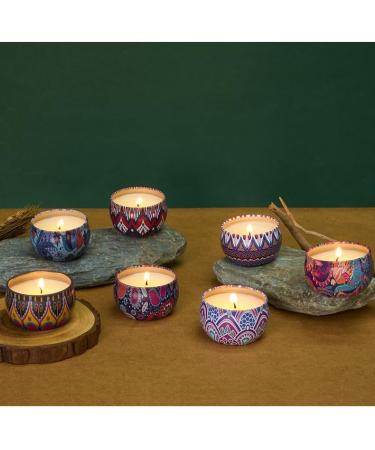 Scented Candles Gift Set for Women - Natural Soy Wax Aromatherapy Candles for Yoga Bath & Relaxation - Perfect Birthday Gift (Jasmine - Buy Online on GoSupps.com