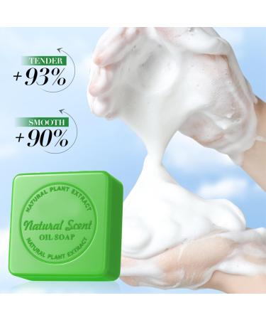Handmade Natural Solid Shampoo Bar & Conditioner - Hydrating Plant-Based Formula for Face Hands & Feet (Set of 2) - Ideal for International Shipping - Buy Online on GoSupps.com