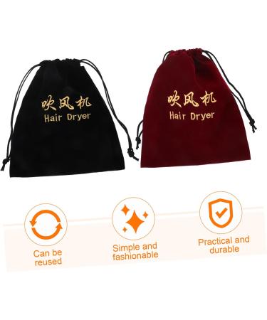 Parliky 2pcs Hair Dryer Storage Bag Storage Bags Portable Bag Storage Organizer Travel Cosmetic Bag Wen Wan - Buy Online on GoSupps.com