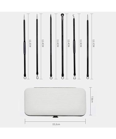 Geynutaly Blackhead Remover Pimple Popper Tool Kit 11 Pcs Pimple Extractor Tool Acne Kit for Blackhead - Buy Online on GoSupps.com