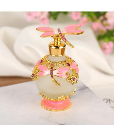 siduytin Dragonfly Perfume Bottle Refillable Wide Application Sturdy And Durable Dragonfly Decorative Glass Perfume Bottle green - Buy Online on GoSupps.com
