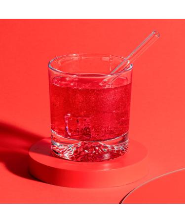 BAM! Parella Liquid Edible Glitter for Drinks - Red Sparkle | World s First 2024 | Perfect for Parties | Glitzer Drinks Cocktail Glitter Tasteless Spray - Buy Online on GoSupps.com