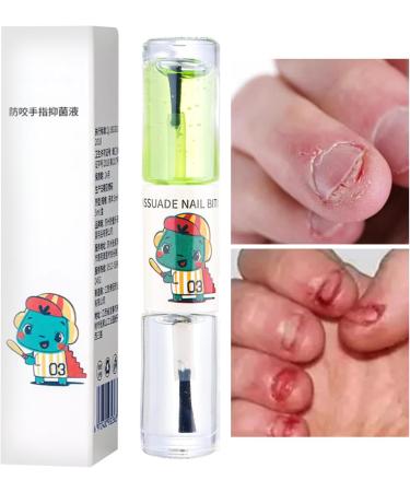 Nail biting fingernail sucking prevention portable bitter nail biting stop water for strengthening repair moisturizing manicure home travel - Buy Online on GoSupps.com