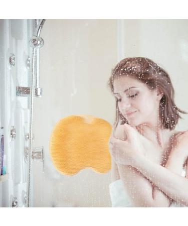 Non-Slip Silicone Shower Foot Scrubber | Back & Body Brush with Suction Cup | Gentle Cleaning for Smooth Skin - Buy Online on GoSupps.com