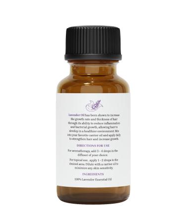 Buy Lavender Oil for Hair Growth - 1 Fl. Oz. | Natural Hair Care Solution for Thicker Hair - Buy Online on GoSupps.com