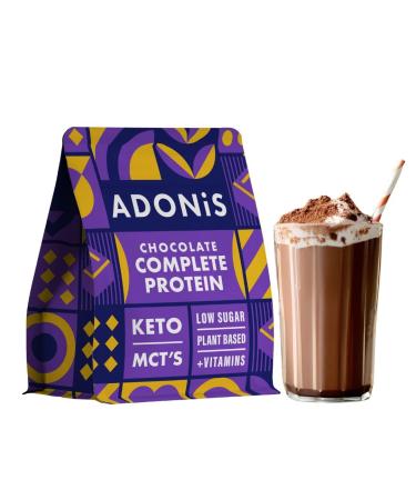 ADONiS Keto Shake Vanille Protein Shake - Saveur cr meuse de vanille - Faible teneur en glucides - Poudre de prot ines de qualit sup rieure pour le d veloppement et la r g n ration musculaire