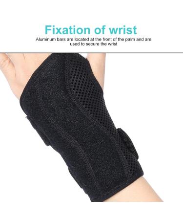 Adjustable Carpal Tunnel Wrist Splint - Right Hand Compression Brace for Men Women & Kids - Tendonitis Relief & Workout Support - Buy Online on GoSupps.com