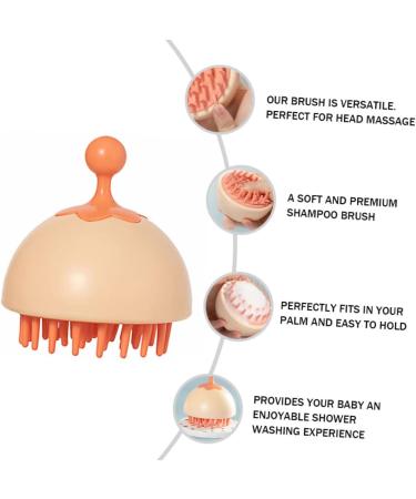 Tovinanna 1-Piece Shampoo Comb & Scalp Massage Brush - Anti-Shed Hair Cleaning Tool for Ultimate Hair Care | Portable & Ergonomic Design - Buy Online on GoSupps.com