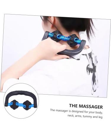 Buy Todmomy Hand Massage Roller - Portable Muscle Massage Device for Legs & Body | Stainless Steel Foam Roller for Fitness & Yoga - Buy Online on GoSupps.com