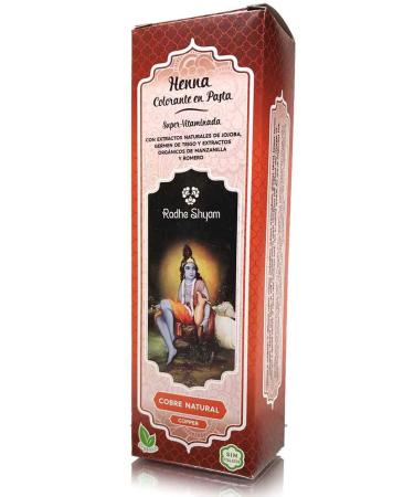 Radhe Shyam PASTA 200 ml natural henna copper.
