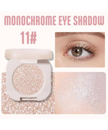 Monochrome Glittle Eyeshadow | Vegan Light Brown Glitter | Talc & Cruelty-Free Pressed Powder - Buy Online on GoSupps.com