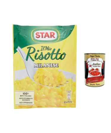 Italian Gourmet E.R. Star Risotto Cremoso Alla Milanese Creamy Saffron Rice 175g x 5