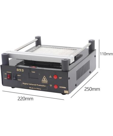 ArtGOS BGA Workstation with Floor Heating & Temperature Control | Lead-Free Infrared Pre-Heat Station 853 IR for Optimal Soldering - Buy Online on GoSupps.com