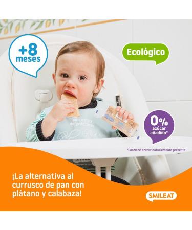 Smileat Cereal Muffins with Banana and Organic Pumpkin 60 g - Buy Online on GoSupps.com