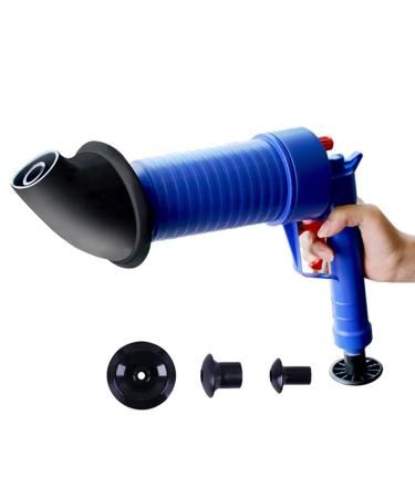 Unblock Adapters Pump Safe Drain Pump Cleaner Air Power Blaster Unblock Adapters Toilet Wash Basin Home for Hair Cloth Tea