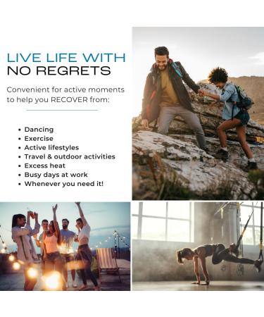 Hydration Support for Alcohol & Workout Recovery | Electrolytes Vitamins Minerals | Liposomal Pureway C | 14 Packets (56 Capsules - Buy Online on GoSupps.com