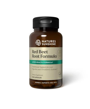 Nature's Sunshine Red Beet Root Formula 100 Capsules | Provides Vital Nutrients Supports the Glandular System and Great for Fasting
