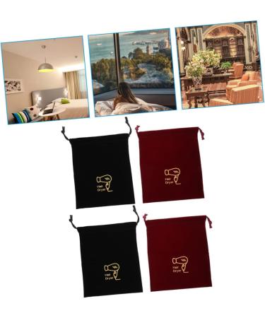 Healeved 8 Pcs Storage Bag Hair Tools Travel Bag Travel Hair Dryer Bag Travel Tote Bag Hair Blower Bag Fabric - Buy Online on GoSupps.com