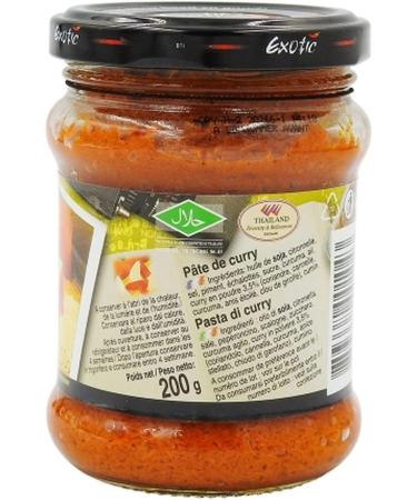  Exotic Food Pack of 3 Yellow Curry Paste - 200 g Pot - Buy Online on GoSupps.com