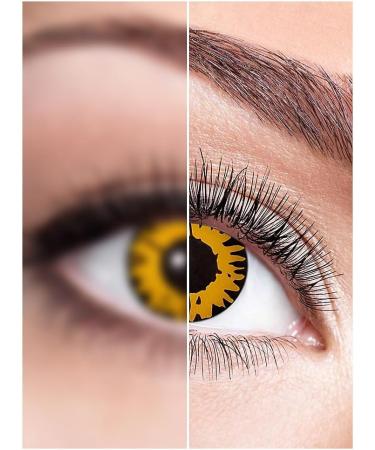 Twilight Contact Lens - Annual Colored Motif Lenses (-3.5 Dioptria) | Ideal for Halloween & Parties - Buy Online on GoSupps.com