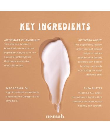 Nemah Soothing Baby Lotion | Organic Vegan Lotion for Sensitive Skin with Chamomile Jojoba Oil & Aloe Vera | 9.8 fl. oz - Buy Online on GoSupps.com