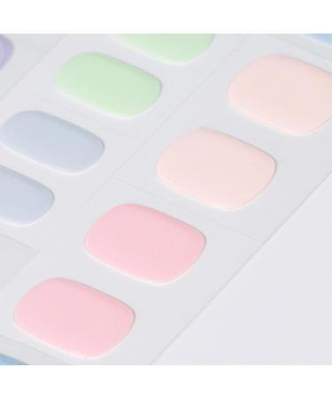 Colofalla 26-Piece Nail Foil Set | Colorful Self-Adhesive UV Gel Nail Wraps for Toenails & Footnails - Perfect Nail Art Supplies - Buy Online on GoSupps.com