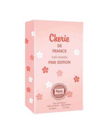 Hybrid & Company Cherie De France For Women Pink Edition Fruity Femininity Relaxed Scent Womens Perfume 3.4 Fl Oz CHERIE DE FRANCE FOR WOMEN PINK EDITION 3.4 Fl Oz (Pack of 1) - Buy Online on GoSupps.com