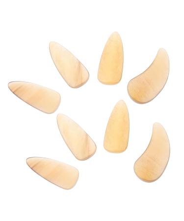 POPETPOP 8 Pcs Guzheng Nail Pieces Fake Nails for Kids Music Instruments for Adults Kids Instruments Instrument Fake Nails Finger Picks Finger Protectors Portable Guzheng Nails Plicks Small