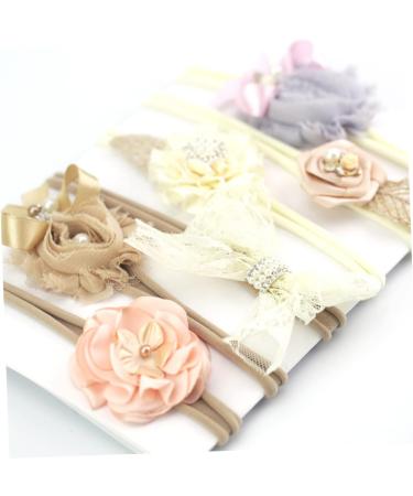 FRCOLOR Hair Ties for Kids Hair Accessories for Kids Santa Claus Toys for Kids Shower Stool Hair Tie with Bows Lace Headbands Lovely Hair Ring Flower Head Bow Tie Child - Buy Online on GoSupps.com