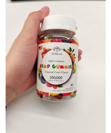 HMone 80 Count Gummies Non-GMO Vegan Low Sugar - Buy Online on GoSupps.com