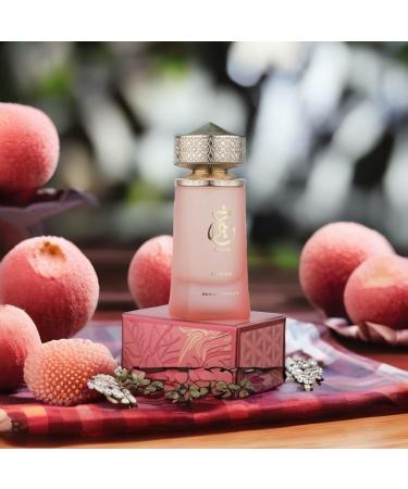 Paris Corner | Khair Fusion Lychee Perfume 3.4 Fl Oz | A Lychee Perfume Blending Fruity Notes of Lychee Blackcurrant and Red Apple with Floral Elegance for an Enchanting Aroma - Buy Online on GoSupps.com