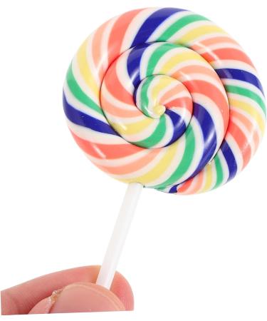 TOYANDONA 1set Lollipop Doll Toys Fake Candy Carnival Candy Christmas Lollipop Prop Mini Lollipop 4pcs - Buy Online on GoSupps.com
